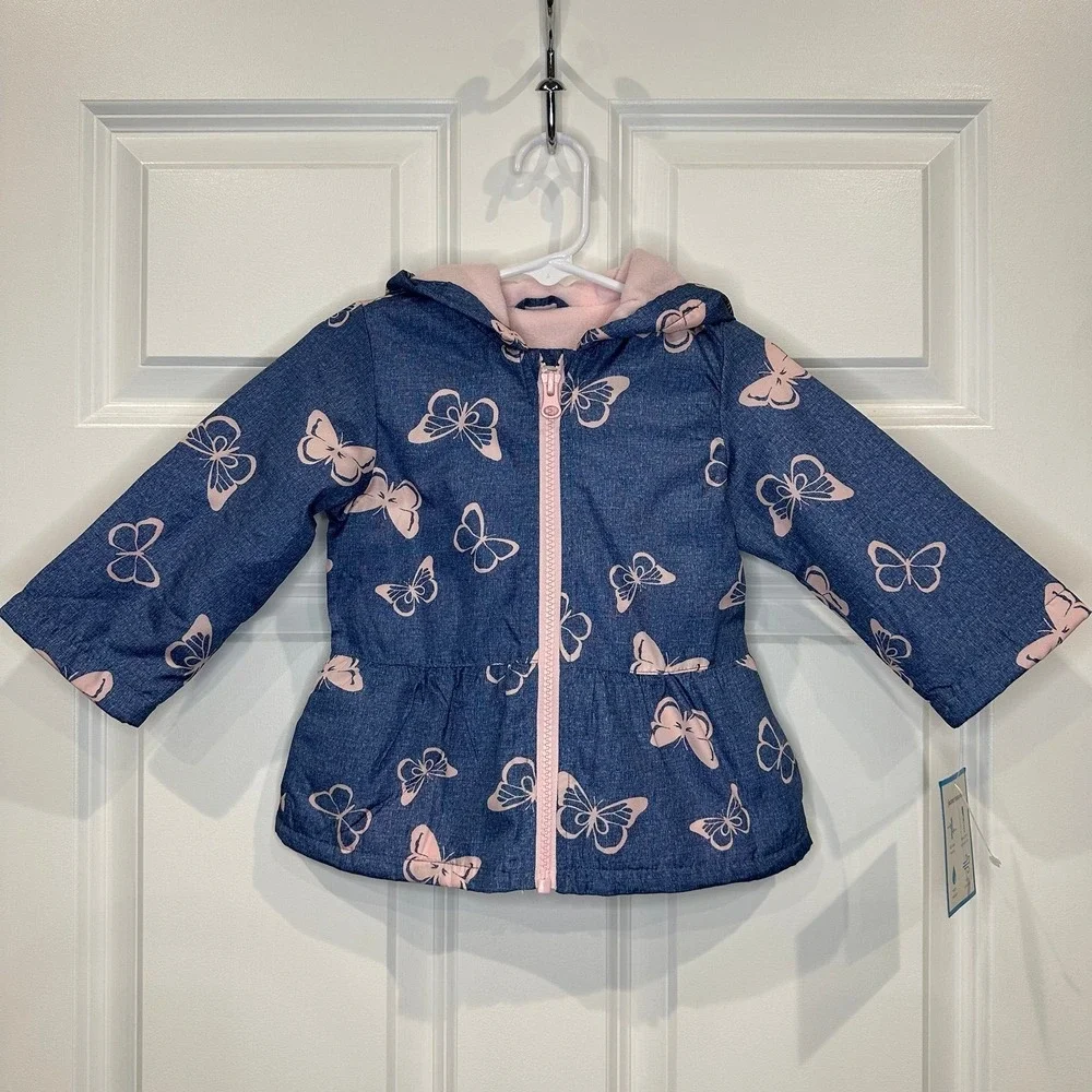 Carters Butterfly Jacket Size 12 months NWT‎